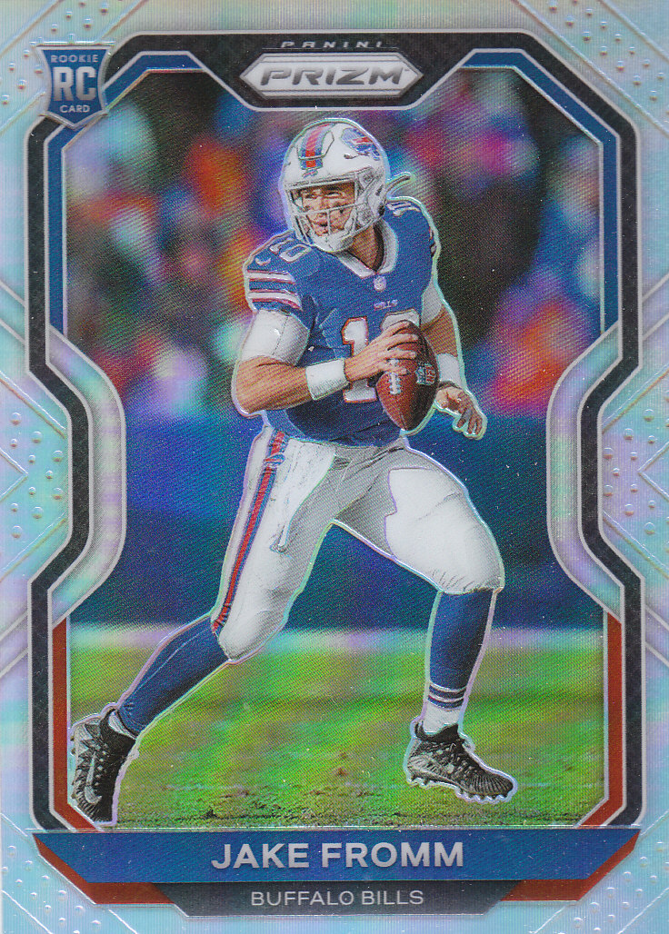 2020 Panini Prizm Football "Prizms Silver" Parallel Cards - Picture 52 of 59
