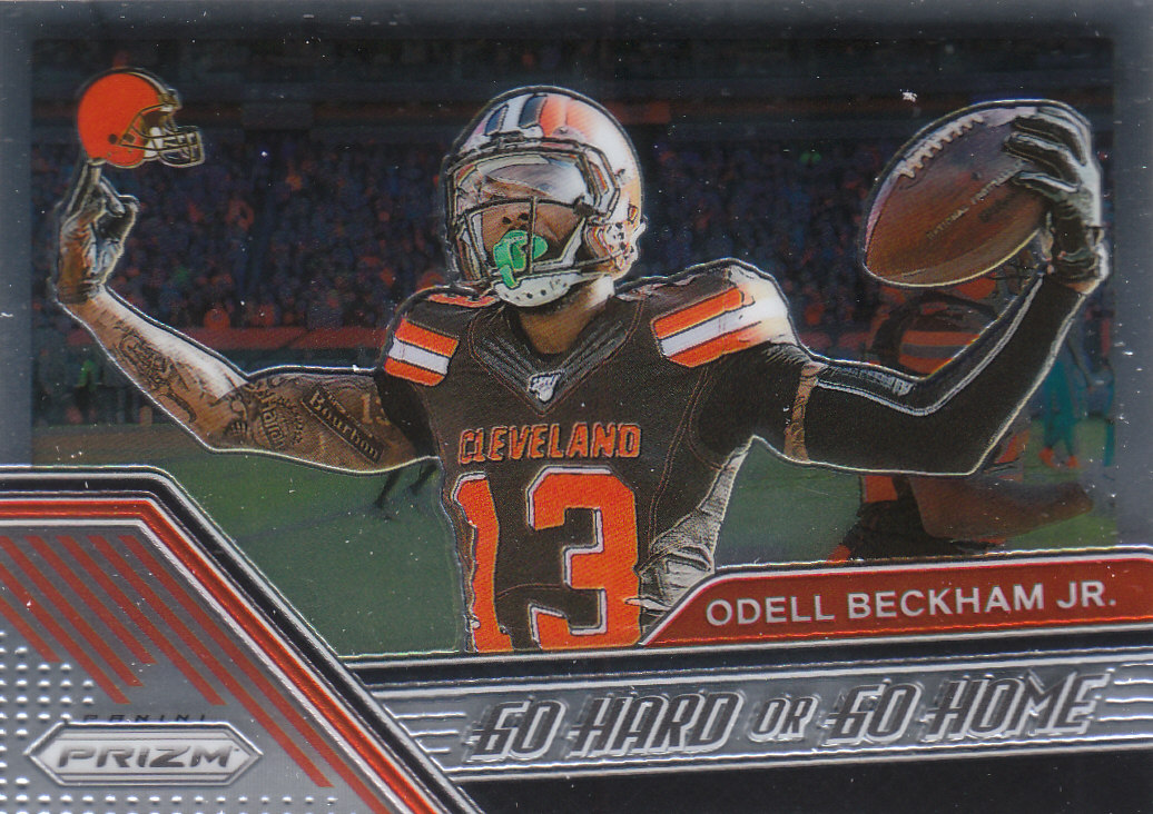 2020 Panini Prizm Football "Go Hard or Go Home" Insert and Prizms Green Cards - Picture 4 of 13