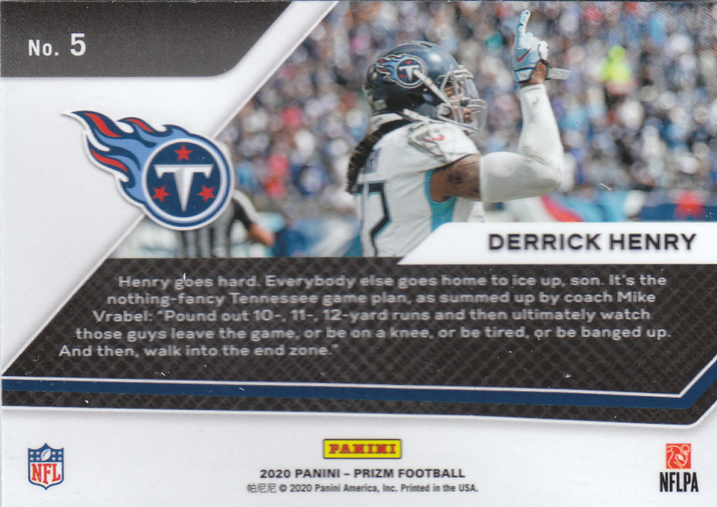2020 Panini Prizm Football "Go Hard or Go Home" Insert and Prizms Green Cards - Picture 7 of 13