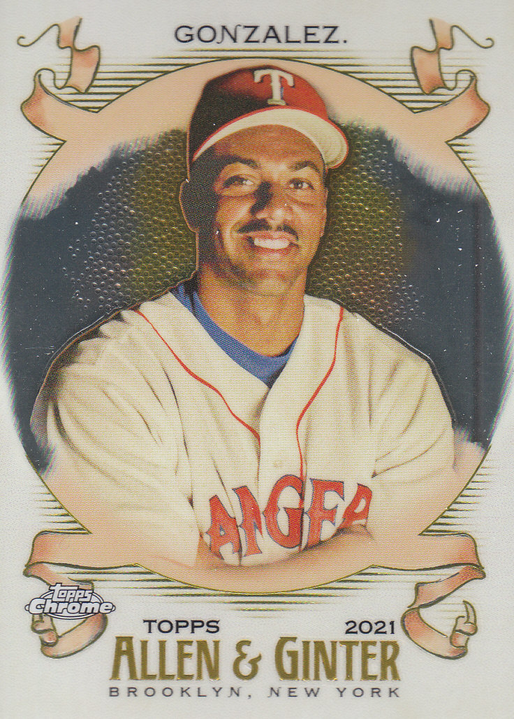 2021 Topps Allen and Ginter Chrome Baseball "Main Set" Cards #151 to #300 - Picture 20 of 219