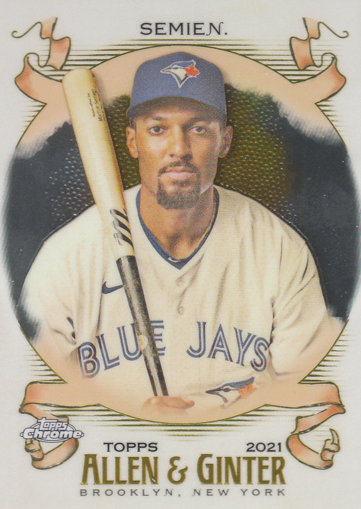 2021 Topps Allen and Ginter Chrome Baseball "Main Set" Cards #151 to #300 - Picture 30 of 219