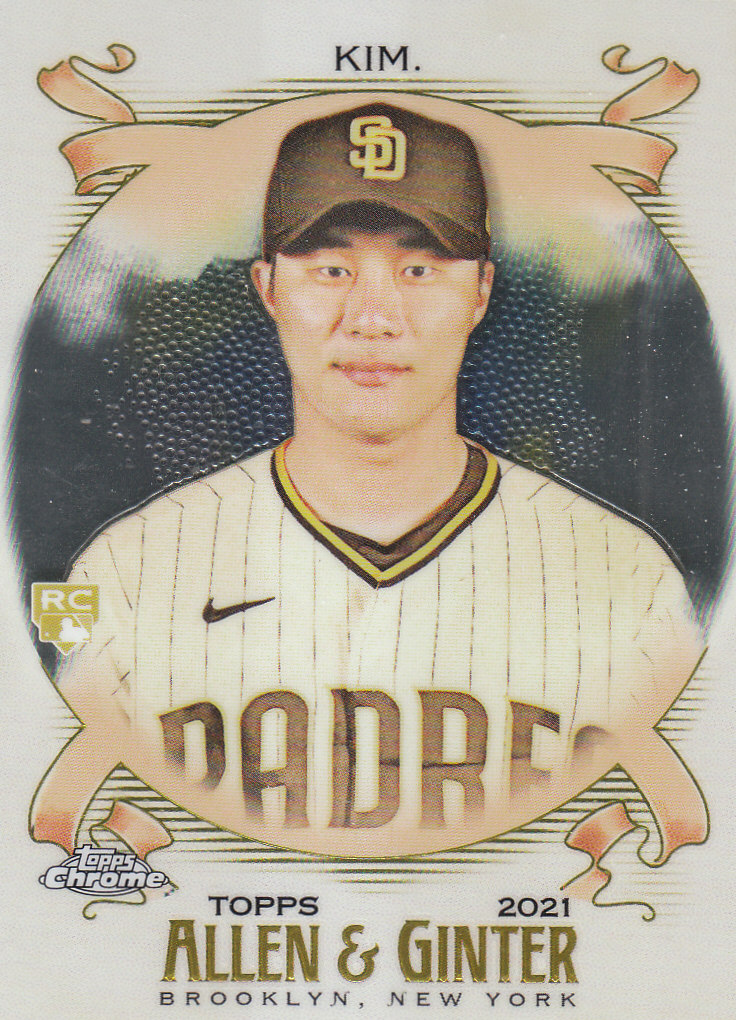 2021 Topps Allen and Ginter Chrome Baseball "Main Set" Cards #151 to #300 - Picture 42 of 219