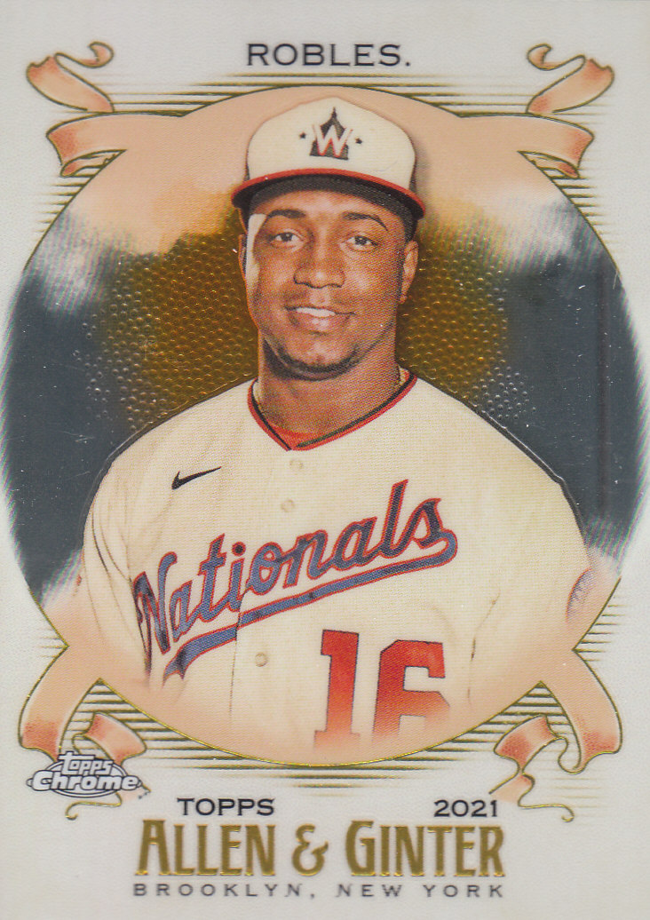 2021 Topps Allen and Ginter Chrome Baseball "Main Set" Cards #151 to #300 - Picture 48 of 219