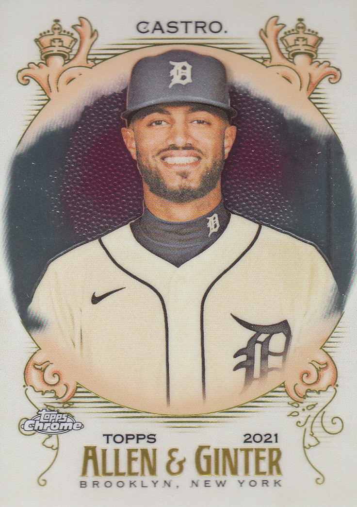 2021 Topps Allen and Ginter Chrome Baseball "Main Set" Cards #151 to #300 - Picture 62 of 219