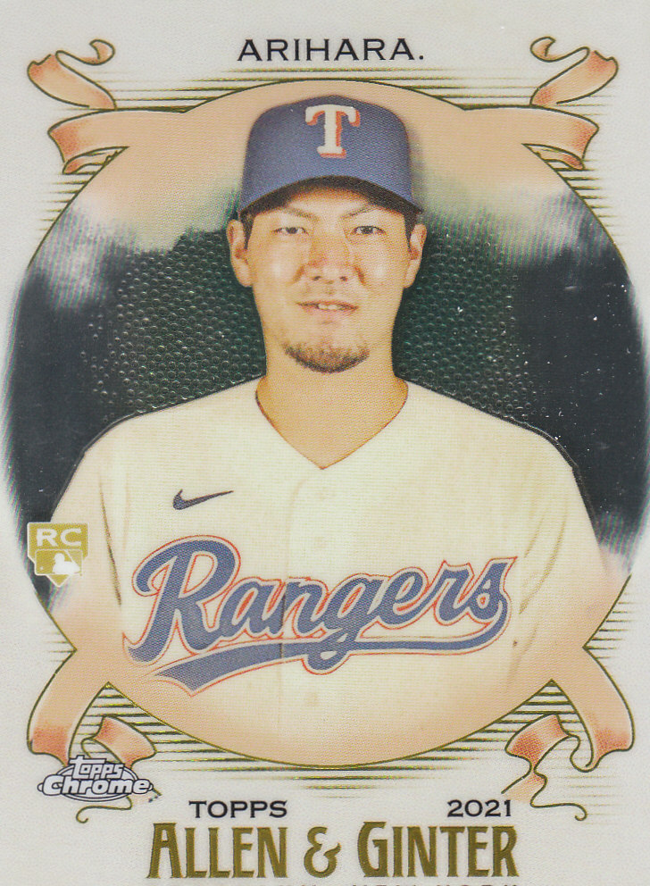 2021 Topps Allen and Ginter Chrome Baseball "Main Set" Cards #151 to #300 - Picture 80 of 219