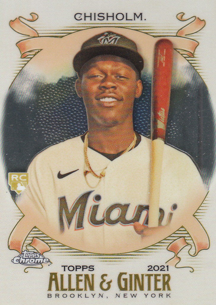 2021 Topps Allen and Ginter Chrome Baseball "Main Set" Cards #151 to #300 - Picture 118 of 219