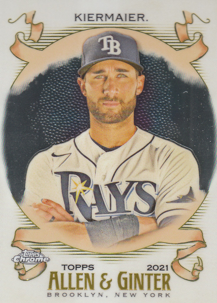 2021 Topps Allen and Ginter Chrome Baseball "Main Set" Cards #151 to #300 - Picture 138 of 219