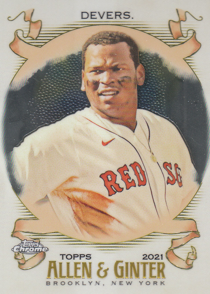 2021 Topps Allen and Ginter Chrome Baseball "Main Set" Cards #151 to #300 - Picture 146 of 219