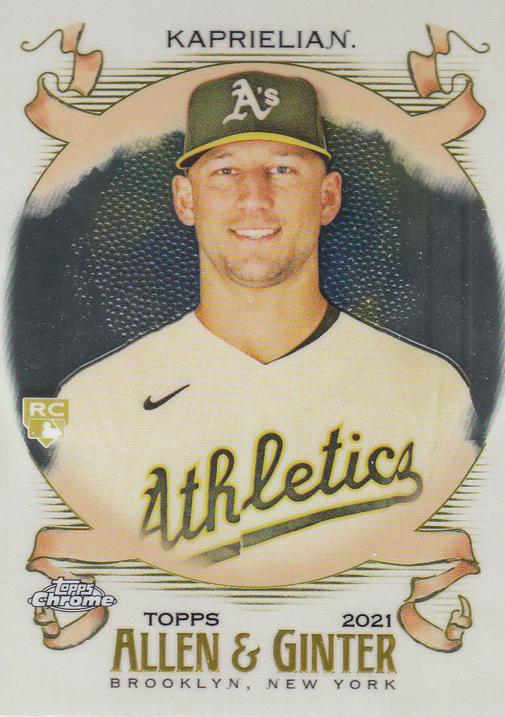 2021 Topps Allen and Ginter Chrome Baseball "Main Set" Cards #151 to #300 - Picture 154 of 219