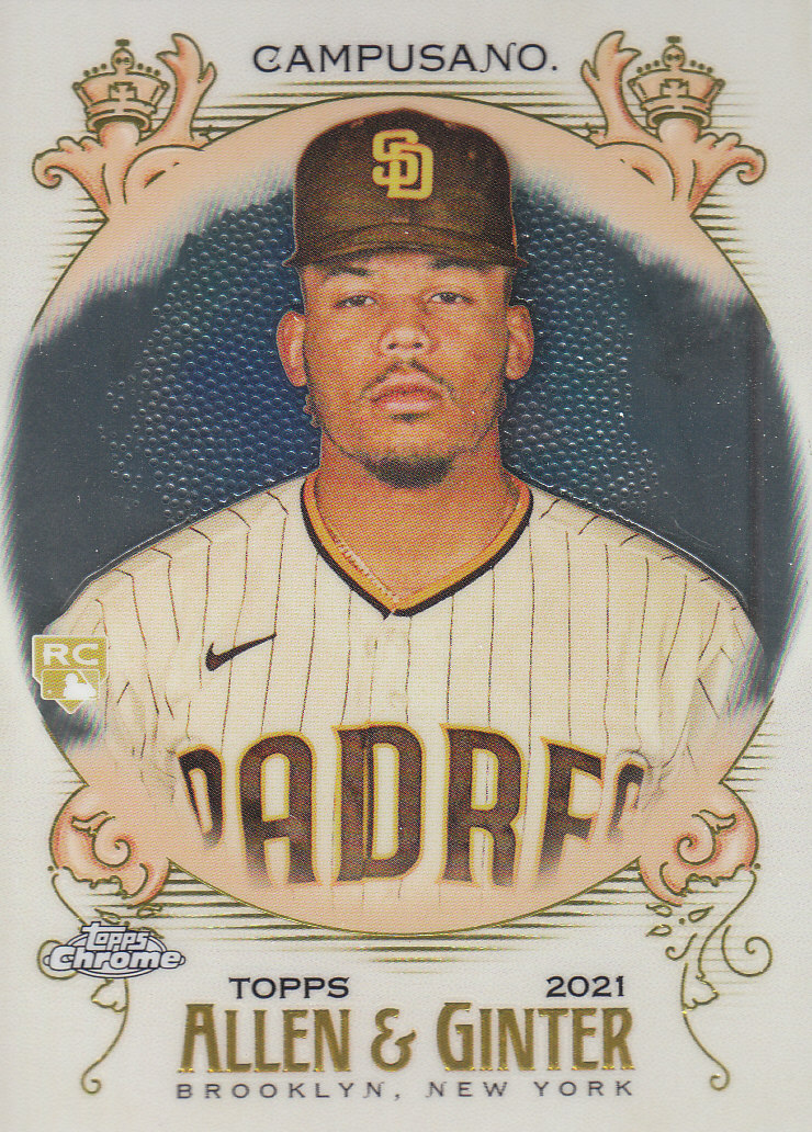 2021 Topps Allen and Ginter Chrome Baseball "Main Set" Cards #151 to #300 - Picture 164 of 219