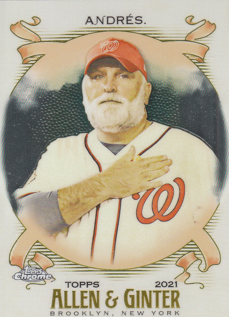 2021 Topps Allen and Ginter Chrome Baseball "Main Set" Cards #151 to #300 - Picture 172 of 219