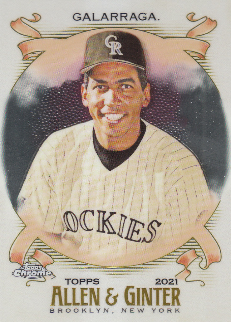 2021 Topps Allen and Ginter Chrome Baseball "Main Set" Cards #151 to #300 - Picture 180 of 219