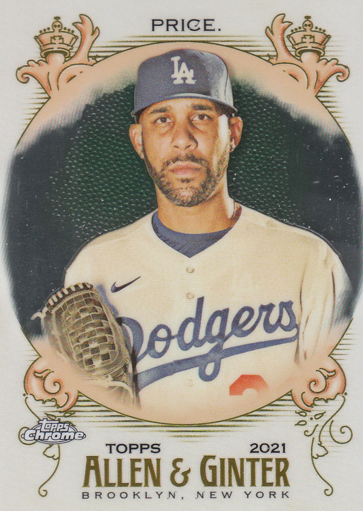 2021 Topps Allen and Ginter Chrome Baseball "Main Set" Cards #151 to #300 - Picture 184 of 219