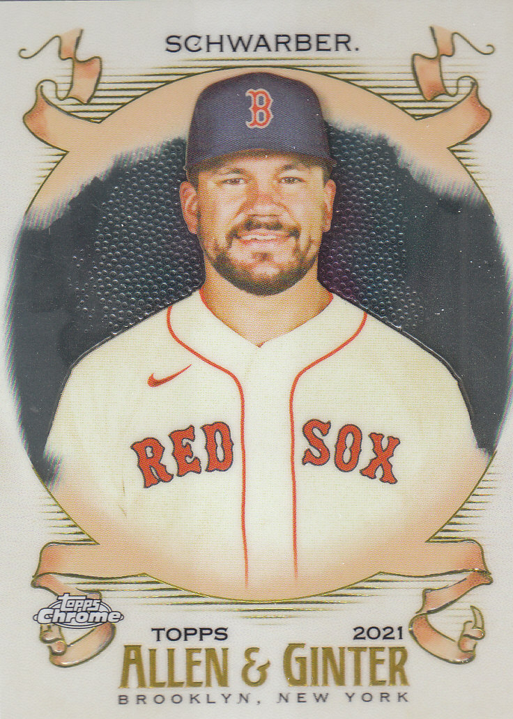 2021 Topps Allen and Ginter Chrome Baseball "Main Set" Cards #151 to #300 - Picture 190 of 219