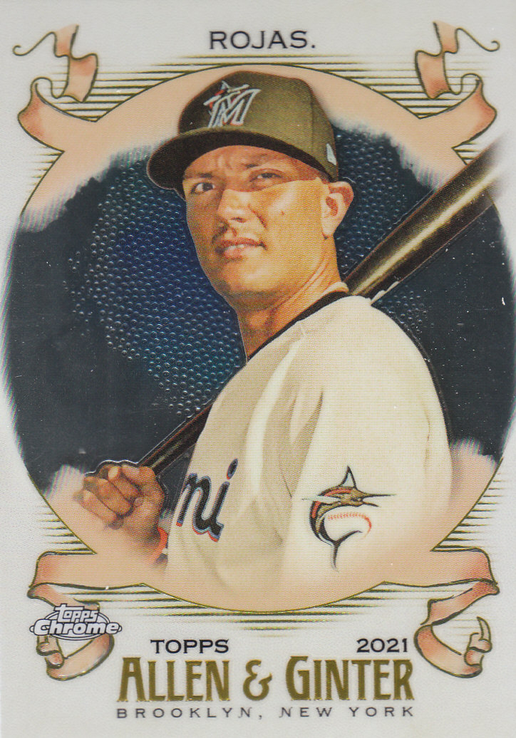2021 Topps Allen and Ginter Chrome Baseball "Main Set" Cards #151 to #300 - Picture 194 of 219