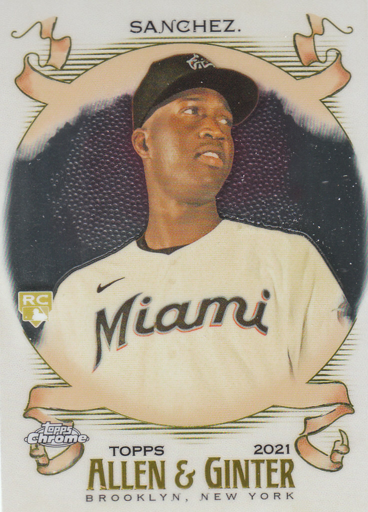 2021 Topps Allen and Ginter Chrome Baseball "Main Set" Cards #151 to #300 - Picture 198 of 219