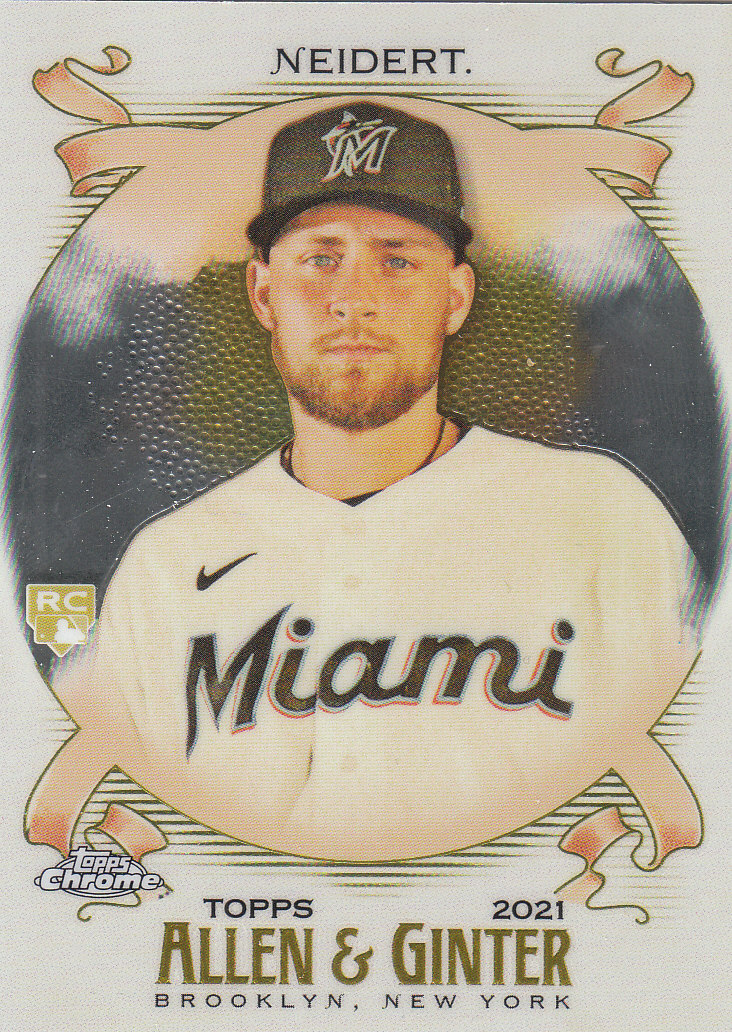 2021 Topps Allen and Ginter Chrome Baseball "Main Set" Cards #151 to #300 - Picture 218 of 219