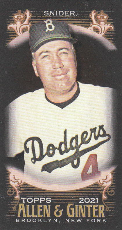 2021 Topps Allen and Ginter X Baseball "Mini" Parallel Cards - Picture 50 of 67