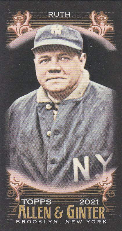 2021 Topps Allen and Ginter X Baseball "Mini" Parallel Cards - Picture 44 of 67