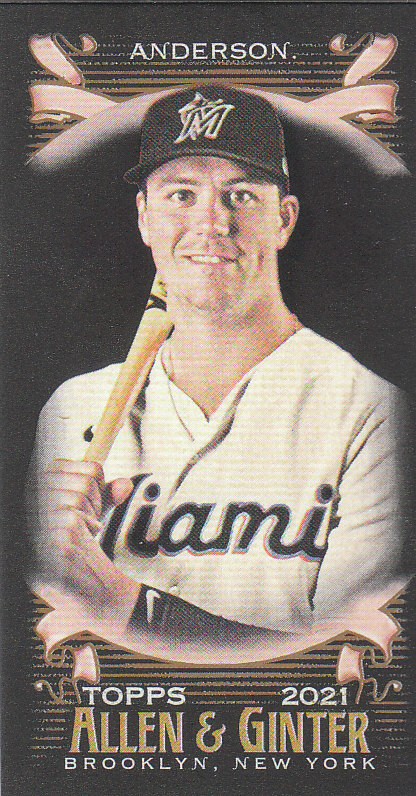 2021 Topps Allen and Ginter X Baseball "Mini" Parallel Cards - Picture 28 of 67
