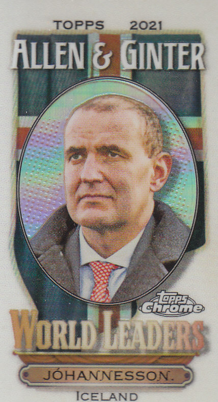 Tarjetas insertadas 2021 Topps Allen and Ginter cromadas de béisbol "Mini líderes mundiales" - Imagen 12 de 25
