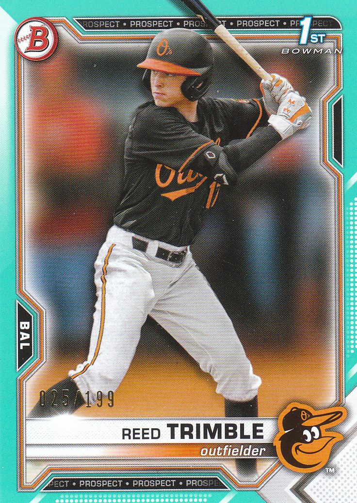 Tarjetas paralelas de béisbol Bowman Draft 2021 "papel de color" - Imagen 8 de 59