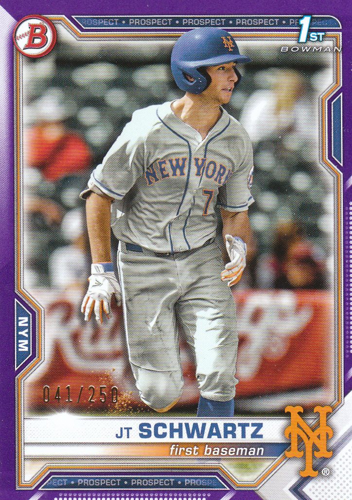 Tarjetas paralelas de béisbol Bowman Draft 2021 "papel de color" - Imagen 28 de 59