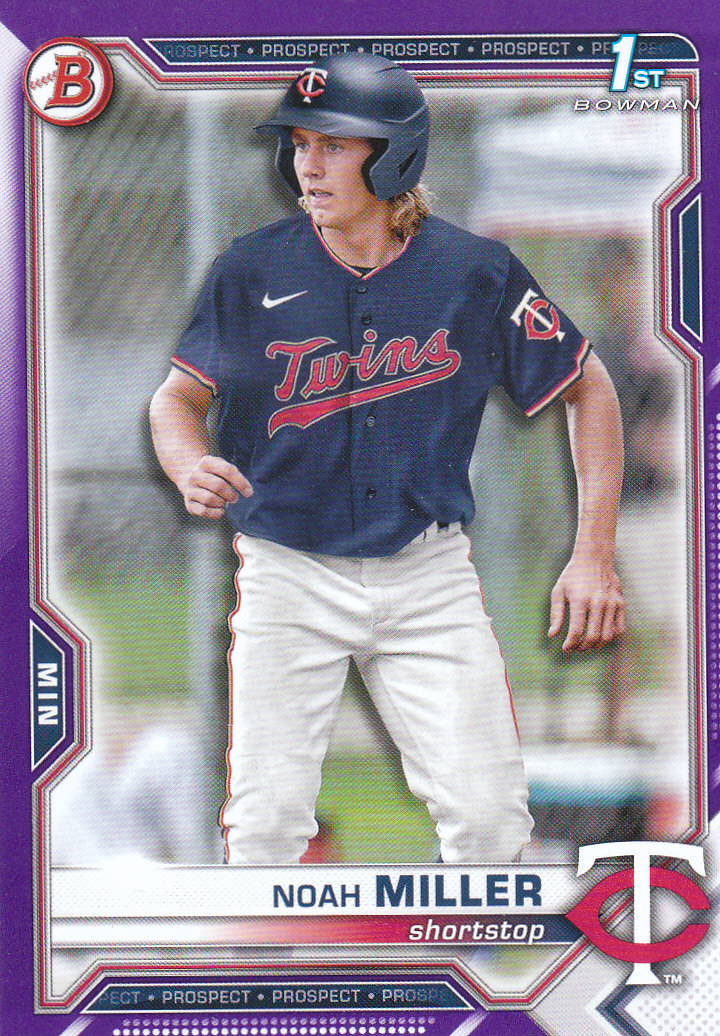 Tarjetas paralelas de béisbol Bowman Draft 2021 "papel de color" - Imagen 32 de 59