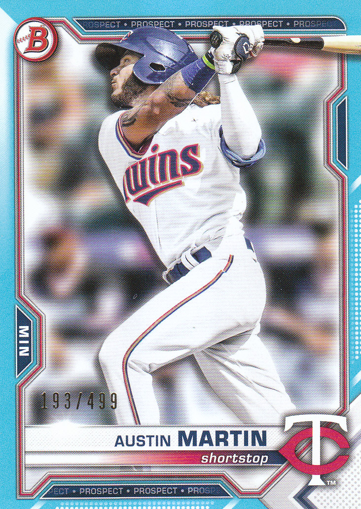 Tarjetas paralelas de béisbol Bowman Draft 2021 "papel de color" - Imagen 34 de 59