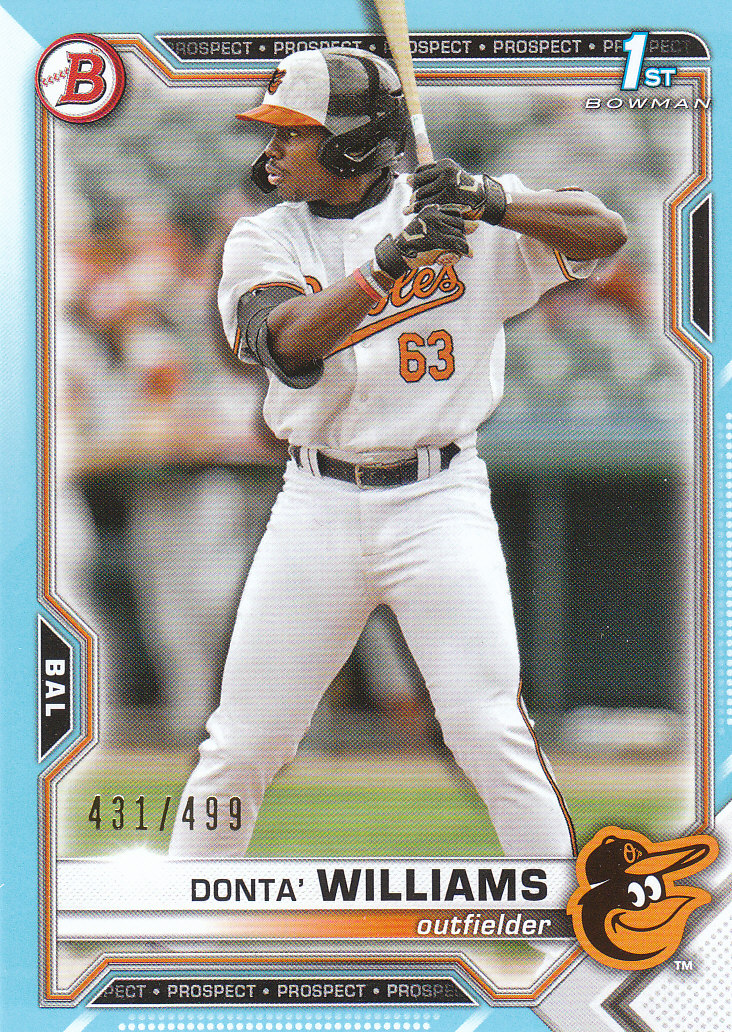 Tarjetas paralelas de béisbol Bowman Draft 2021 "papel de color" - Imagen 42 de 59