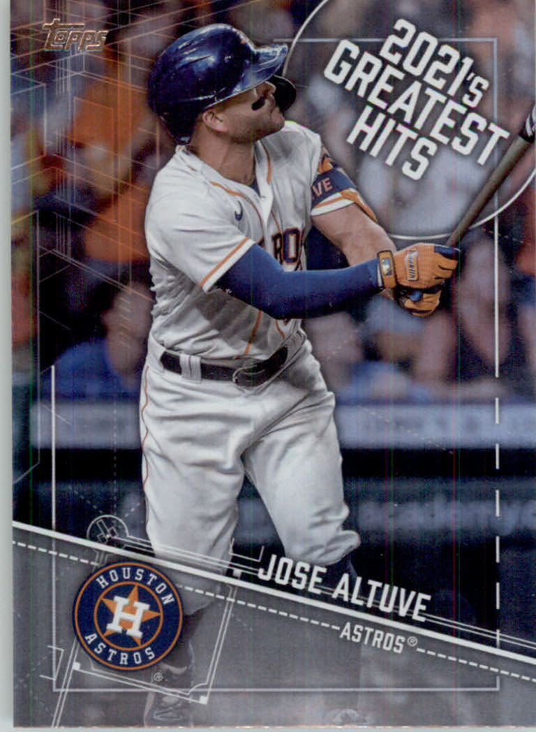 2022 Topps Baseball "'21 Greatest Hits" Insert Cards - Picture 8 of 13