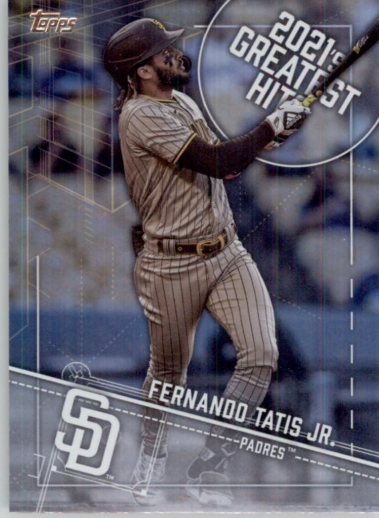 2022 Topps Baseball "'21 Greatest Hits" Insert Cards - Picture 10 of 13