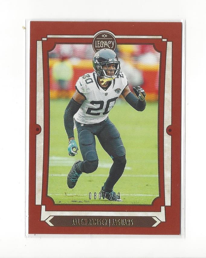 2019 Panini Legacy Football Red Parallel Singles xxx/299 - You
