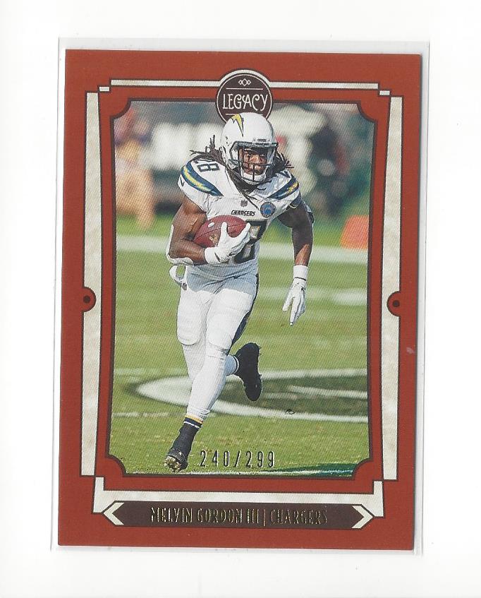 ぺぺページ 2019 Panini Legacy Football Red Parallel Singles xxx/299 - You