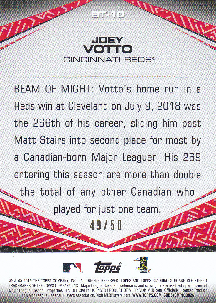 2019 Stadium Club (Topps) Baseball Part 4 Autograph and Insert Cards - Picture 49 of 181