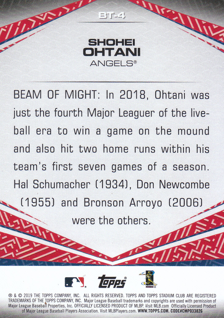 2019 Stadium Club (Topps) Baseball Part 4 Autograph and Insert Cards - Picture 51 of 181