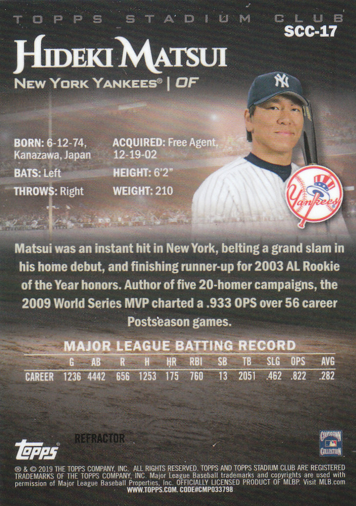 2019 Stadium Club (Topps) Baseball Part 4 Autograph and Insert Cards - Picture 61 of 181