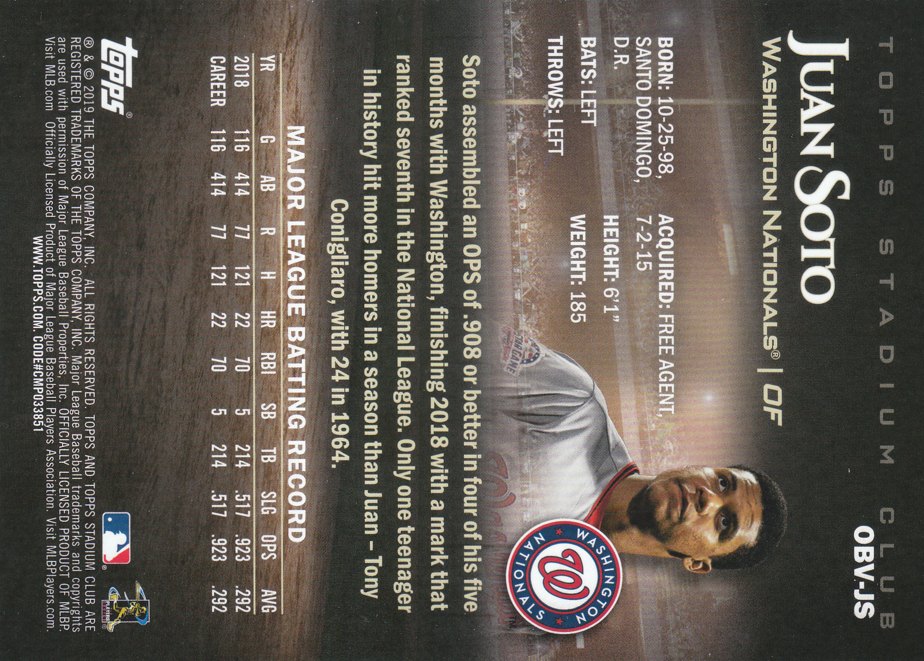 2019 Stadium Club (Topps) Baseball Part 4 Autograph and Insert Cards - Picture 109 of 181