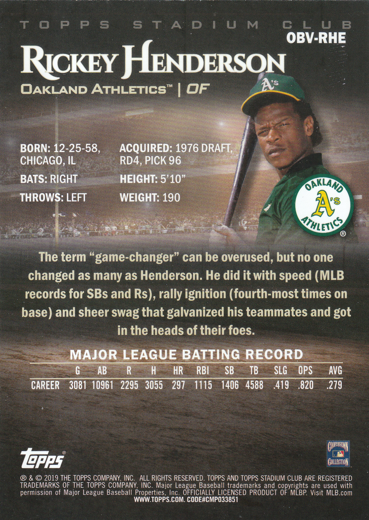 2019 Stadium Club (Topps) Baseball Part 4 Autograph and Insert Cards - Picture 121 of 181
