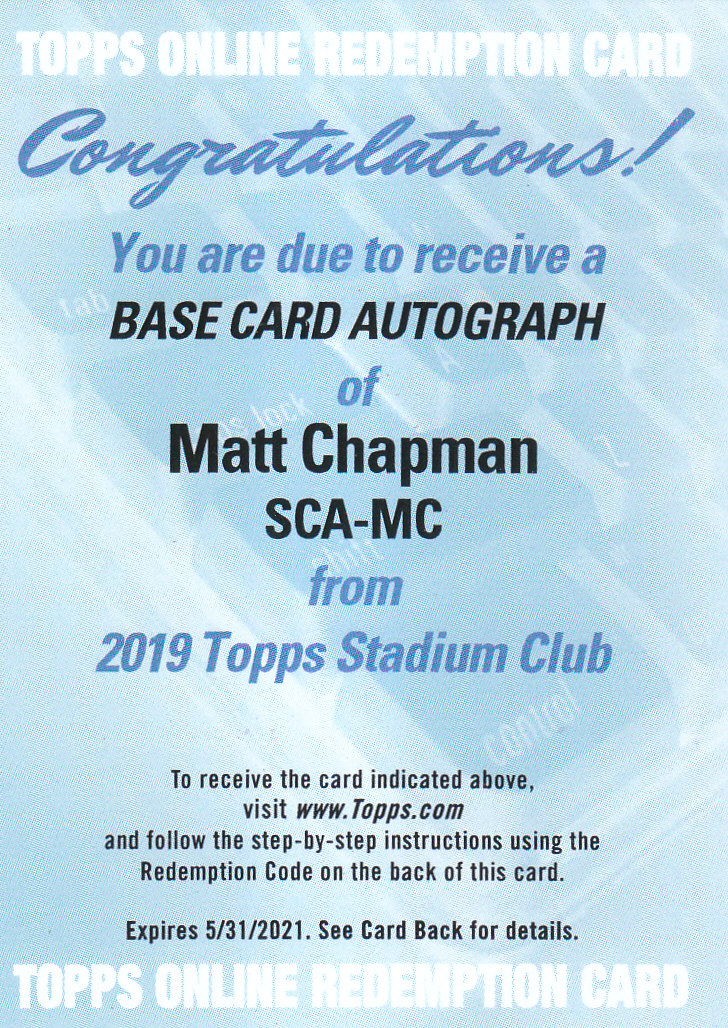 2019 Stadium Club (Topps) Baseball Part 4 Autograph and Insert Cards - Picture 26 of 181