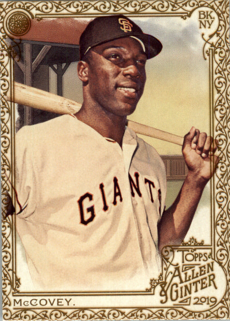 2019 Topps Allen and Ginter Baseball "Gold Border" Parallel Cards - Picture 52 of 351