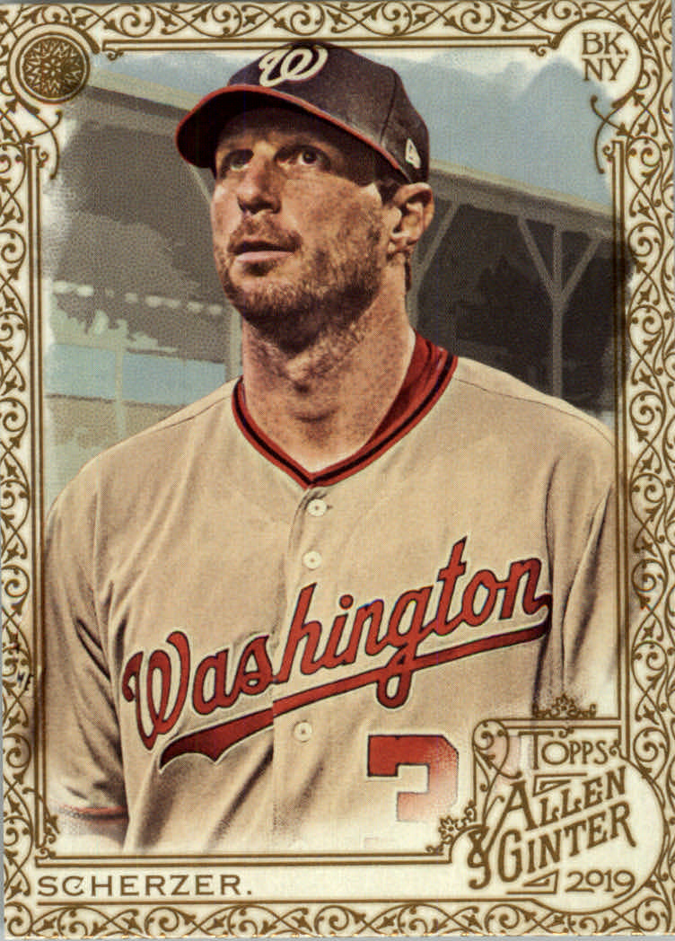 2019 Topps Allen and Ginter Baseball "Gold Border" Parallel Cards - Picture 72 of 351