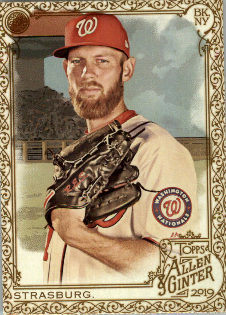 2019 Topps Allen and Ginter Baseball "Gold Border" Parallel Cards - Picture 76 of 351
