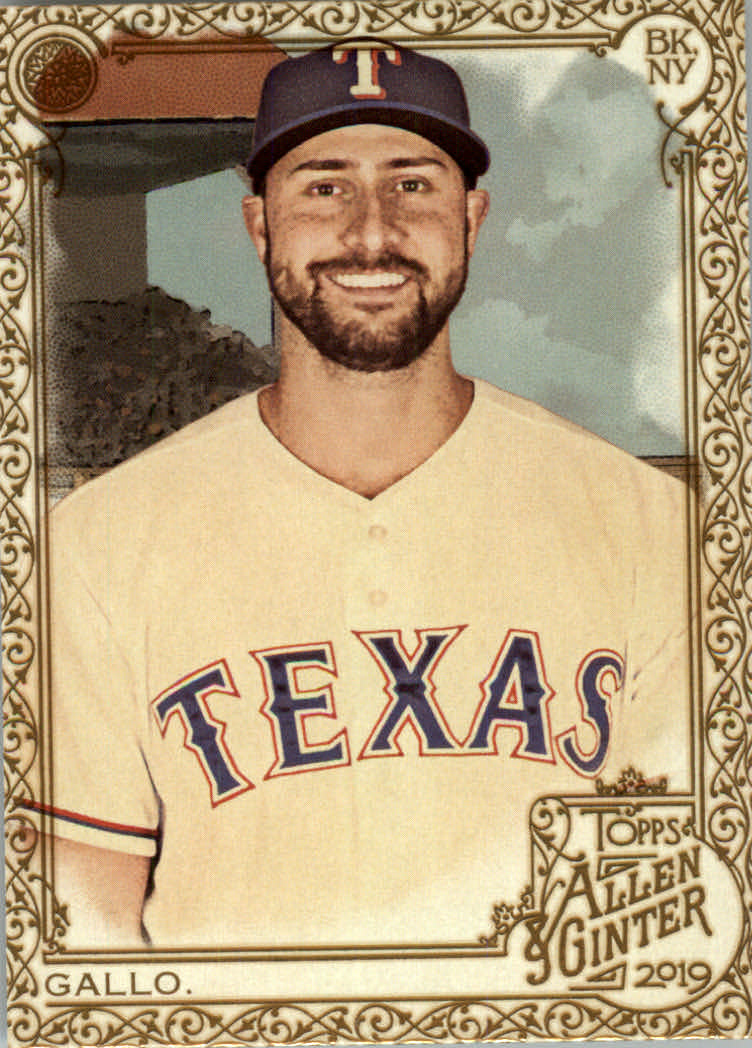 2019 Topps Allen and Ginter Baseball "Gold Border" Parallel Cards - Picture 100 of 351