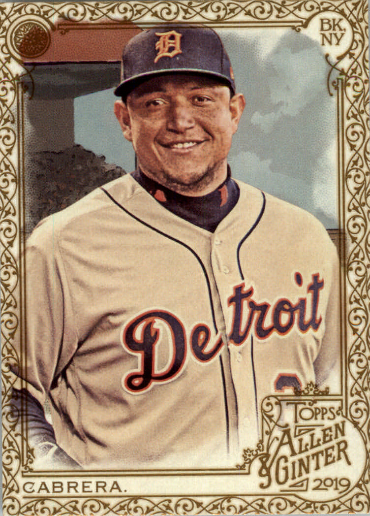 2021 Topps #291 Miguel Cabrera NM-MT Detroit Tigers Baseball