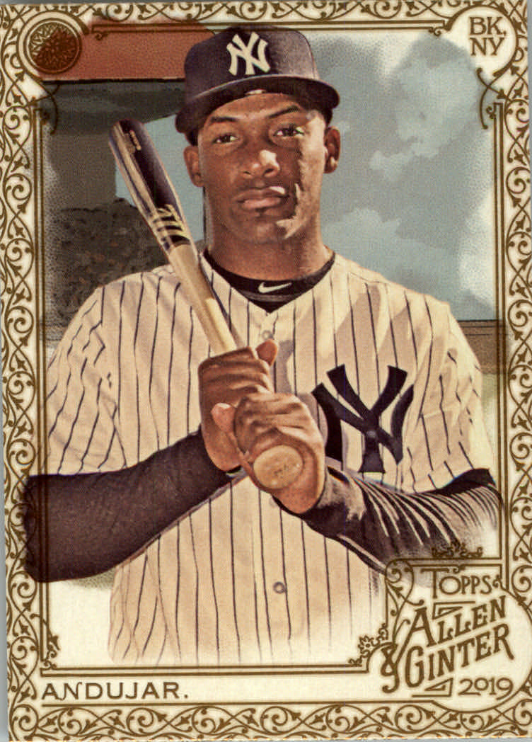 2019 Topps Allen and Ginter Baseball "Gold Border" Parallel Cards - Picture 136 of 351