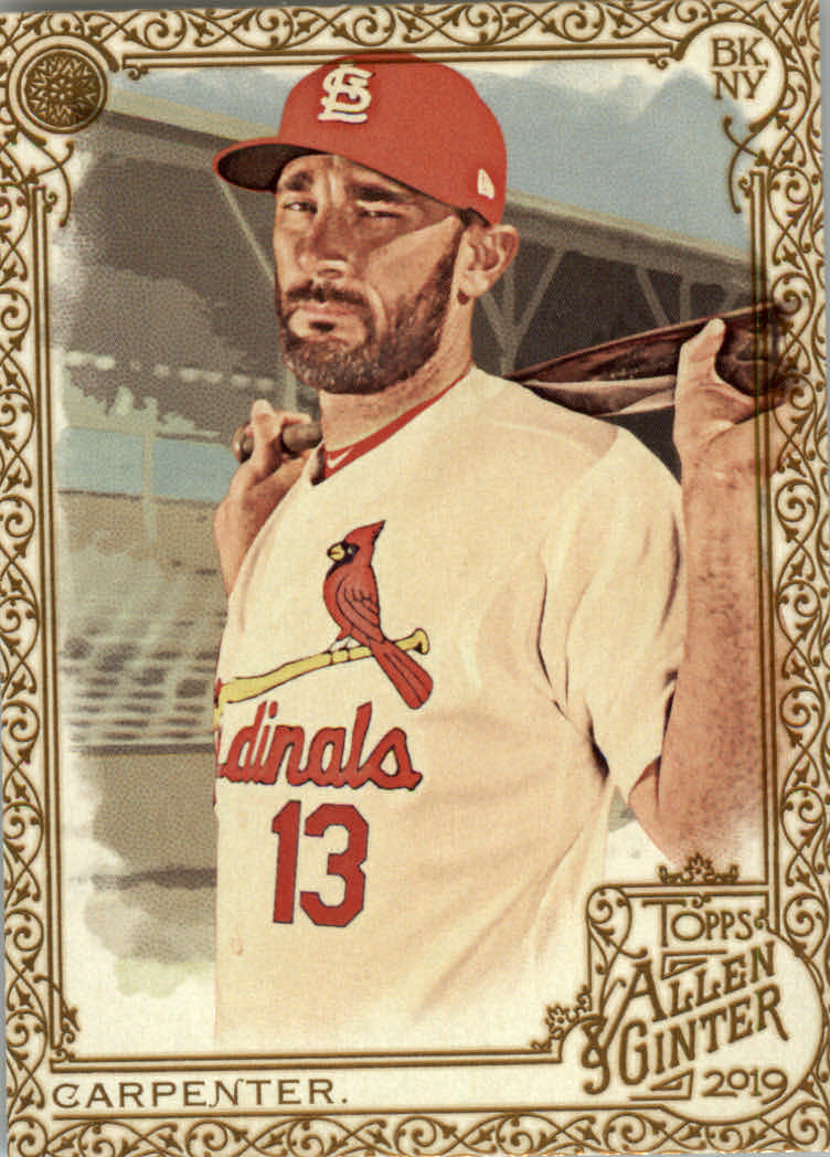 2019 Topps Allen and Ginter Baseball "Gold Border" Parallel Cards - Picture 238 of 351
