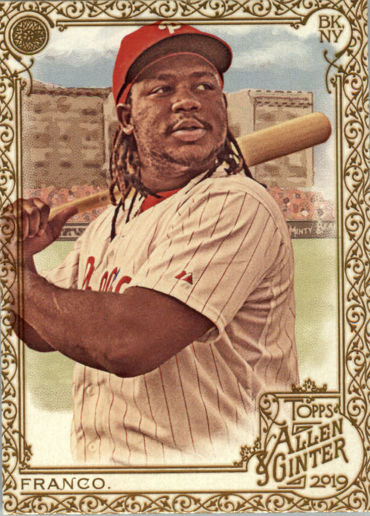 2019 Topps Allen and Ginter Baseball "Gold Border" Parallel Cards - Picture 260 of 351