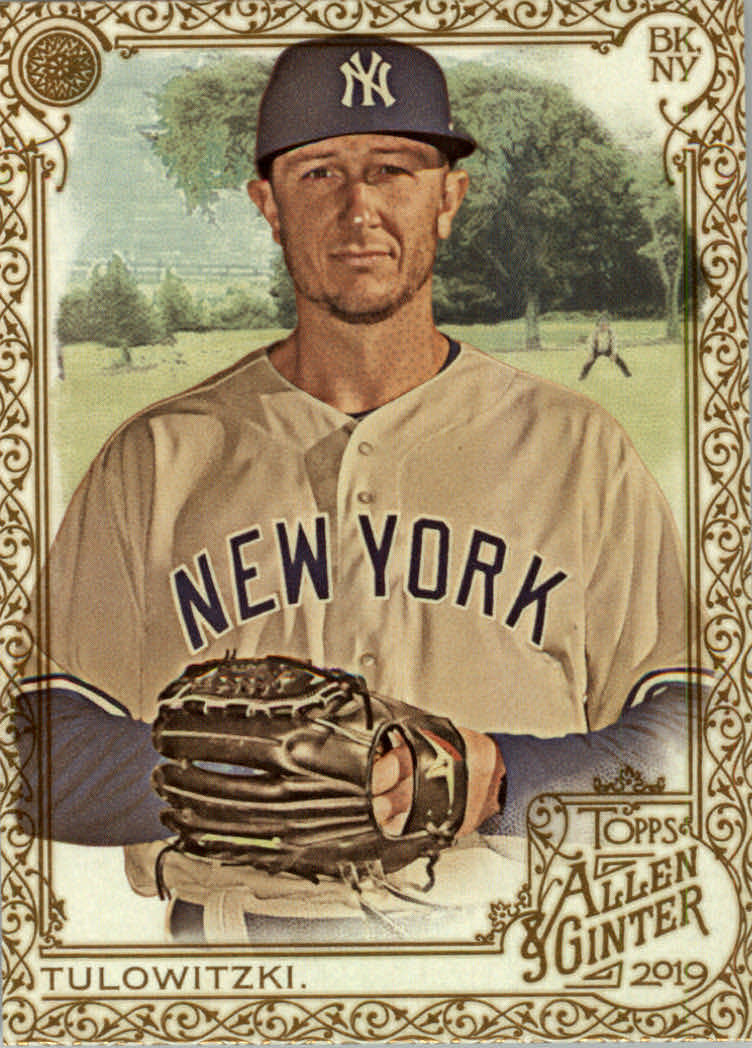 2019 Topps Allen and Ginter Baseball "Gold Border" Parallel Cards - Picture 290 of 351