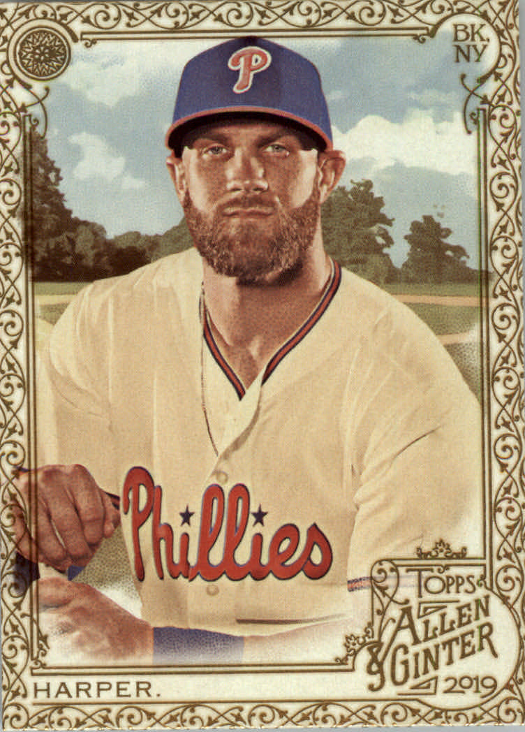 2019 Topps Allen and Ginter Baseball "Gold Border" Parallel Cards - Picture 298 of 351